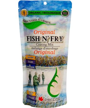 Splendor Garden Organic Fish N' Fry Coating Mix - Original 285g - Buy Online on GoSupps.com