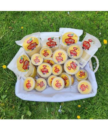 100% Ghana Unrefined Raw African Natural Shea Butter (Shifaa) Golden Smooth Grade A Raw - 250g. Good for Skin Hair Lips Moisturising Scars and Rashes Eczema. - Buy Online on GoSupps.com