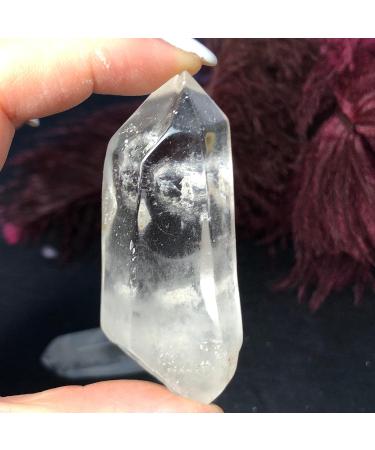 2pcs Natural Clear Crystal Rough Stone Polished Raw Gemstone Specimen Minerals Stone Home Decoration - Buy Online on GoSupps.com
