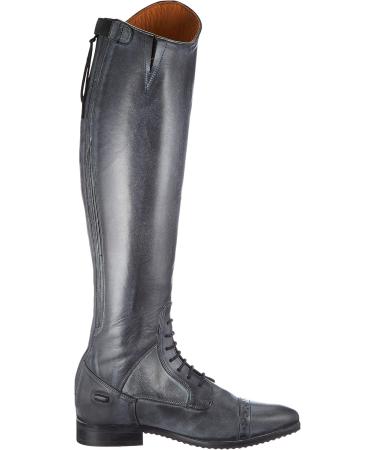 HKM Men's Riding Boots Valencia - Standard Length/Width 41 EU - Black & Grey - International Shipping Available - Buy Online on GoSupps.com