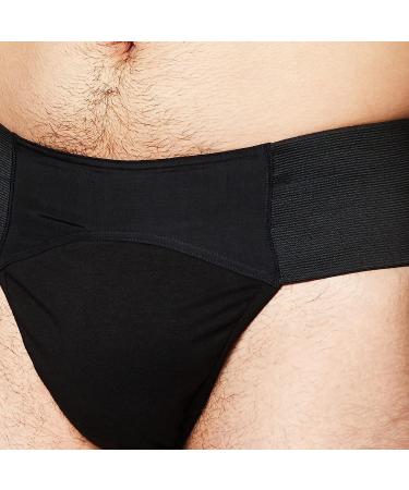 Capezio Men's Quilted Cotton Panel Thong Dance Belt - X-Large, Black - Buy Online on GoSupps.com