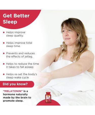 Wampole Melatonin 10 mg Gummies Maximum Strength Helps Improve Sleep Bonus Size 100 gummies - Buy Online on GoSupps.com