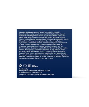 Naturopathica Argan & Peptide Advanced Wrinkle Remedy Water Cream Anti-Aging Daily Facial Moisturizer for Normal and Mature Skin Firming Face Cream for Men and Women 1.69 fl oz 1.7 Ounce (Pack of 1) - Buy Online on GoSupps.com