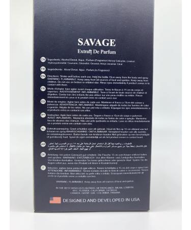 Savage Extait de Parfum Men's cologne 3.4 Fl. Oz. Natural Spray - Buy Online on GoSupps.com