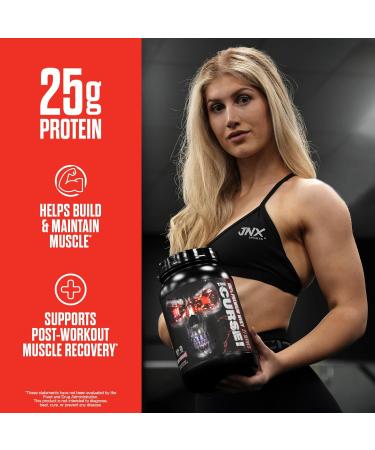 JNX SPORTS The Curse! Ultra Premium Double Chocolate Whey Protein Powder – 25g Protein Per Serve Single Serve Whey Isolate for International Shipping - Buy Online on GoSupps.com