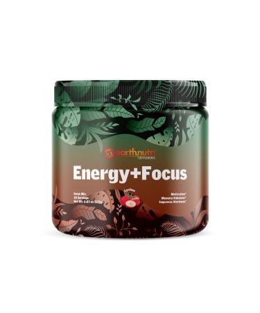 Energy + Focus Energy Boost & Memory Enhancer with Peak02 AlphaSize Cognizin PurCaf Theacrine Acetyl L Carnitine Powder and L-Tyrosiner - 20 Servings Lychee Flavor