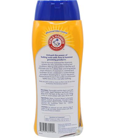 Arm & Hammer Soothing Oatmeal Shampoo for Pets - Vanilla Coconut, 20 fl oz - Buy Online on GoSupps.com