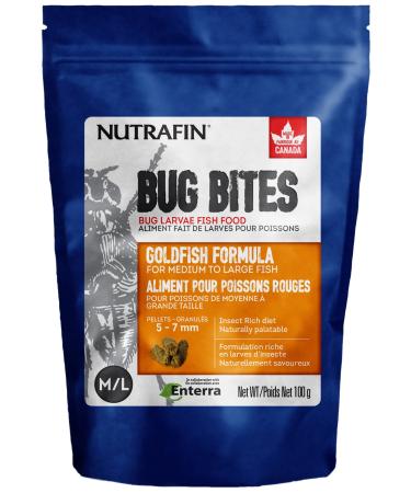 Nutrafin Bug Bites Goldfish Formula 5-7 mm pellets M/L (Pack of 1)