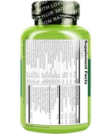 NATURELO Whole Food Multivitamin - 60 Vegan Capsules - Buy Online on GoSupps.com