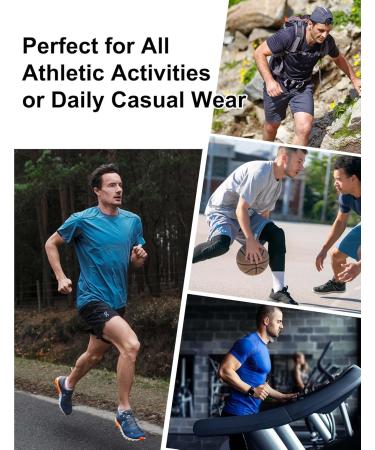 Buy 3 Pack Men's Sports T-Shirts - Breathable Quick-Drying Short Sleeve Training Shirts in Black/White/Haze - Perfect for Running & Workout Sessions - Buy Online on GoSupps.com