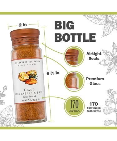 The Gourmet Collection Roast Vegetables & Fries Spice Blend - 5.9 oz - Buy Online on GoSupps.com