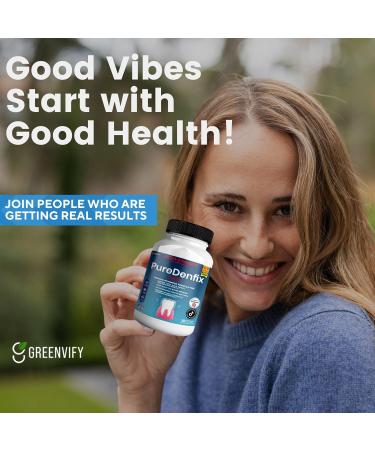 PureDenfix Max Extra Strength Probiotic Supplement with 40 Billion CFU Supports Teeth Gums Ear Nose Throat & Digestive Health 60 Capsules (3) - Buy Online on GoSupps.com