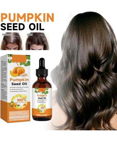 Pumpkin Seed Oil for Hair Pumpkin Seed Oil for Hair Growth Cold Pressed Aromatherapy Massage Oil Organic Pumpkin Seed Oil for Hair Growth Repair of Damaged Hair for Men and Women (2 Pieces) 2 pieces. - Buy Online on GoSupps.com
