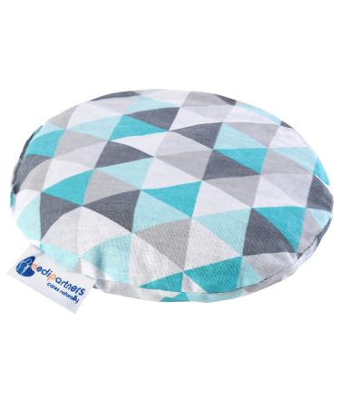 Medi partners cherry core pillow warming pillow for babies 180g around 15cm ko Natur 100% cotton heat + cold therapy massage therapy (mint triangles) cotton mint triangles