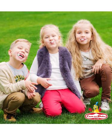 CASA DEL DOLCE Bubble Gum Watermelon Watermelon Chewing Gum 200 Pieces Box Individually Wrapped Made in Italy Lactose Free Gluten Free Birthday Gift Ideas - Buy Online on GoSupps.com