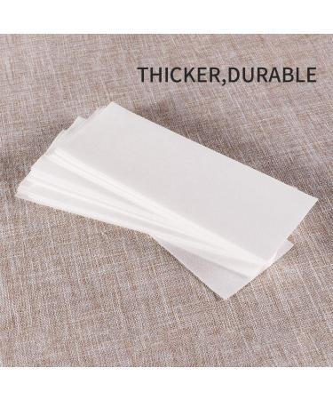 BlueZOO Wax Strips 100 Pack - Professional Salon Non-Woven Waxing Strips for Hair Removal - 7.9 x 2.8 Inches - Pink - Buy Online on GoSupps.com