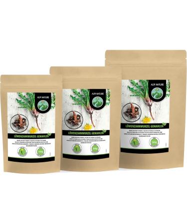 Ground Dandelion Root (250g) Gently Dried Dandelion Root 100% Pure & Natural for Beverage Preparation & Food Seasoning - Buy Online on GoSupps.com