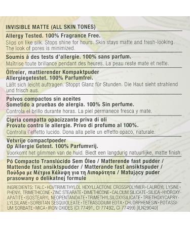 Clinique Stay Powder Oil-Free No. 101 Invisible Matte 0.27oz - Buy Online on GoSupps.com