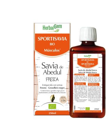 HERBALGEM SPORTISAVIA 250 ml Organic Plain Standard 250