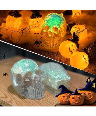 Let's Resin 3D Large Silicone Skull Mold for Epoxy Resin Crafting - Skeleton Skull Decor Mold for Candle Making and Home Decor - Buy Online on GoSupps.com