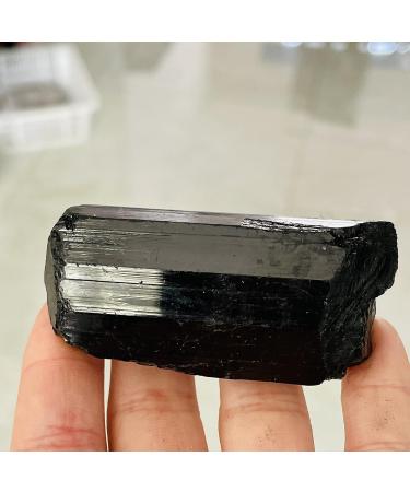 Crystal Natural Black Tourmaline Crystal Stone Originalfor Home Decor Can be Used for Natural Stones Household Stone Mineral Specimen - Buy Online on GoSupps.com