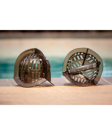 AquaLogix Medium Resistance Aquatic Bells Set - Smoke - Upper Body Pool Exercise Dumbbells - Includes Demonstration Video and Workout - Bells Pair MRPCBELL - Buy Online on GoSupps.com