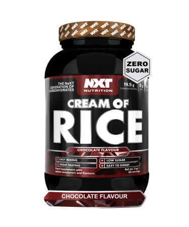 NXT Nutrition Cream of Rice 2kg - 80 Servings (Chocolate)