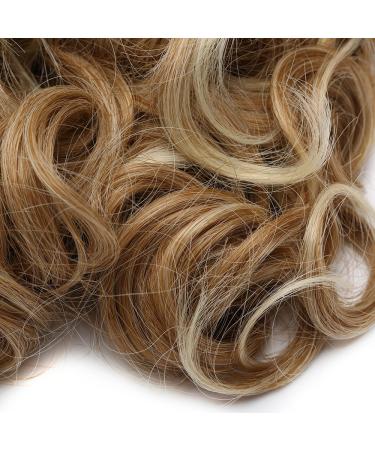 Sego Hair Part Dutt Combs - Wavy Hair Extensions for Braid & Ponytail Coffee Brown to Blonde (27T613) - International Shipping Available - Buy Online on GoSupps.com