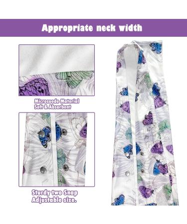 Buy Voberry Fashion Men Scarf Print Strip Suit Business Shirt Towel Female  Scarf Bib Tie at