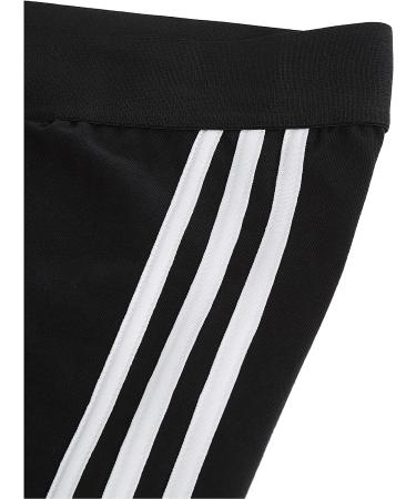adidas Women's Essentials 3-Stripes Leggings - Black/White (Small) | Lounge in Style - Buy Online on GoSupps.com