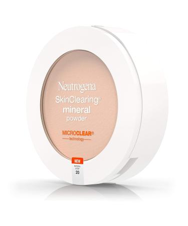 Neutrogena SkinClearing Mineral Powder - Natural Ivory 20 | Best for Clear Skin | Buy Online Internationally - Buy Online on GoSupps.com