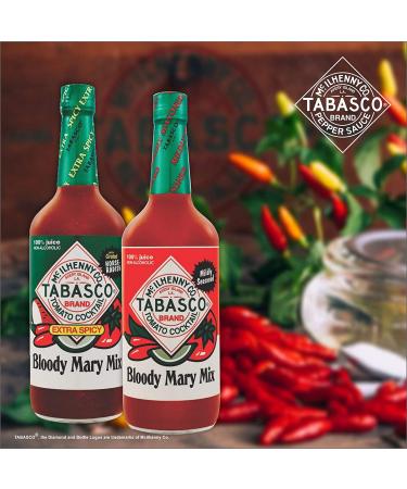 McIlhenny Tabasco Bloody Mary Mix - 32 oz Spicy Cocktail Mixer - Buy Online on GoSupps.com