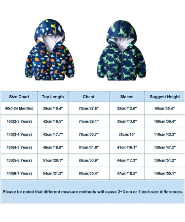 JinBei Kids Hooded Waterproof Windbreaker Jacket - Sunscreen Outwear Raincoat for Boys 1-7 Years 140 Bleu - Buy Online on GoSupps.com