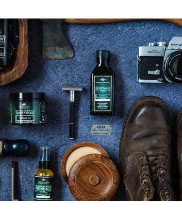 MNSC Unscented Pump Shave Cream | Hypoallergenic All-Natural & Handcrafted in USA - Smooth Shaving for Sensitive Skin | International Shipping Available - Buy Online on GoSupps.com