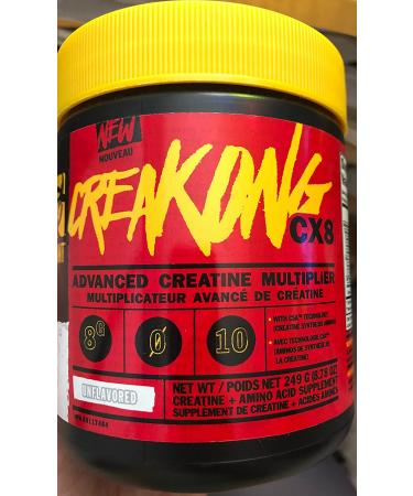 MUTANT CREAKONG CX8 - Advanced Creatine Multiplier & Amino Acid Supplement - 249g - Buy Online on GoSupps.com