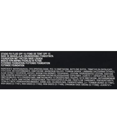 MAC Studio Fix Fluid Foundation SPF 15 NC30 - 1.0 oz | Buy Online - Buy Online on GoSupps.com