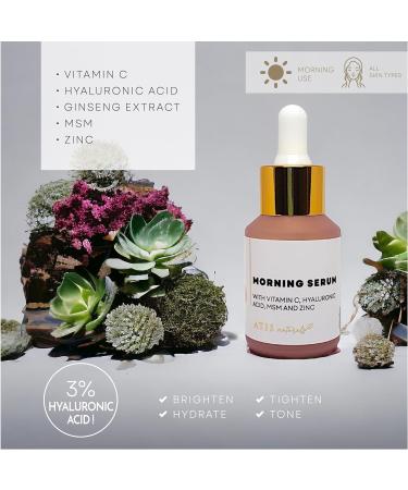 ATIS Vitamin C Face Serum - Anti Aging Hydrating Serum with Hyaluronic Acid & Retinol - Firming & Restoring (1 Fl Oz Pack of 3) - Revitalize Your Skin - Buy Online on GoSupps.com