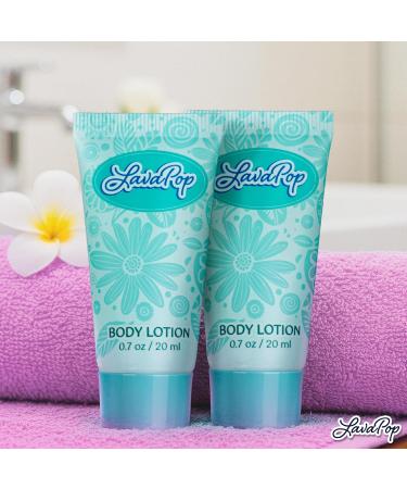 LavaPop - Travel Size Body Lotion - Iris Violet & Amber 0.7 fl oz 100 Pack - Delight Your Guests with Calming & Comforting Lotion - Bulk Hotel Toiletries for Airbnb Motels & Guest Rooms - Buy Online on GoSupps.com