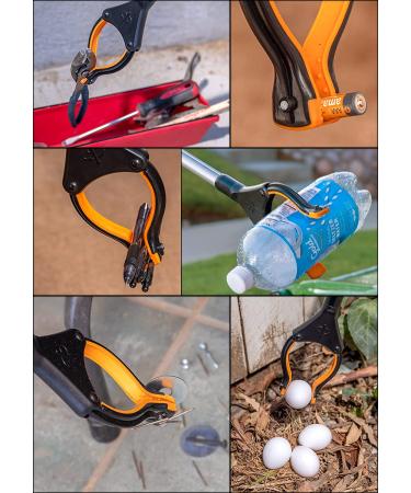 EZPIK Folding Grabber Tool 43 Inch +Magnets - Extra Long Handled Reacher Grabber | Heavy Duty Grabber Reacher Tool for Elderly | Trash Picker Grabber with Rotating Head - Buy Online on GoSupps.com