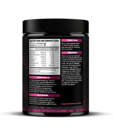 Beast Pharm Stim Free Pre Workout Powder Eddie Hall's Pump 30 Servings - Sour Cherry - Buy Online on GoSupps.com