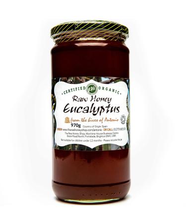 Antonio's Raw Certified Organic Eucalyptus Honey |Antibacterial Wilderness Honey |Unpasteurised |Single Origin |The Raw Honey Shop |970g Eucalyptus 970 g (Pack of 1) - Buy Online on GoSupps.com