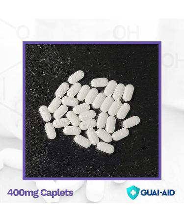 GUAI-AID 400mg Fast Acting Mucus Relief Guaifenesin - 400 Caplets (Dye-Free) - Buy Online on GoSupps.com
