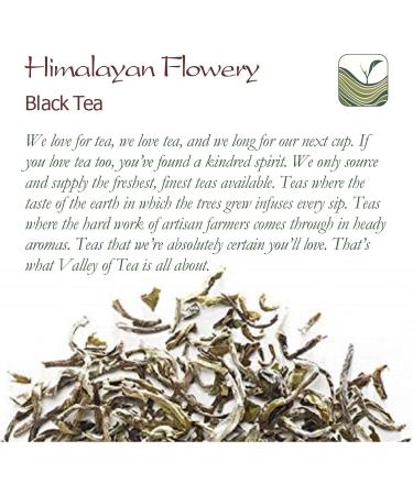 Himalayan Finest Flowery Tea Nepal - Nepalese Pure Loose Leaf Tea - Similar To Darjeeling But More 100g Himanlayan 100 g - Buy Online on GoSupps.com