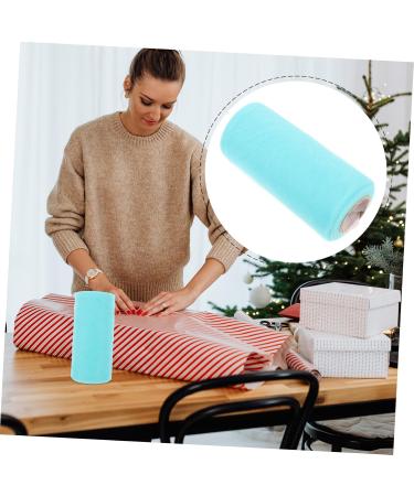 Hohopeti 1 Roll Mesh Roll Decor Ribbon Christmas Easter Infant Party Supply Party Table Tutu Green 2200X15cm - Buy Online on GoSupps.com