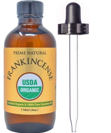 Prime Natural Organic Frankincense Essential Oil - 118ml