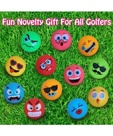 Mojifly Novelty Funny Kids Golf Balls - Multi-Color Gift Set - Buy Online on GoSupps.com