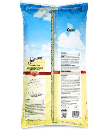 Kaytee Supreme Guinea Pig Food 10lb - High-Quality Diet for Optimal Health - Buy Online on GoSupps.com