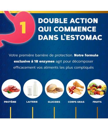 Digestive Enzymes Pure Essence | With Probiotics Intestinal Flora and Prebiotic Fiber | Lactobacillus Salivarius Lactase | 18 Plant Enzymes | 80 Api-Nature Capsules - Buy Online on GoSupps.com