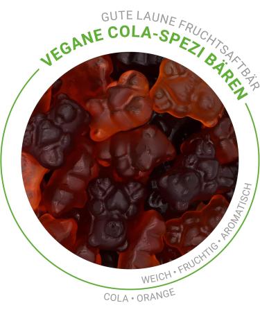  naschlabor naschlabor Good Mood Fruit Juice Bear | Special Vegan Cola | 20% Pure Fruit Juice | No Artificial Colors or Flavor Enhancers | Gluten and Lactose Free - Buy Online on GoSupps.com