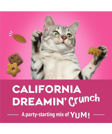 Friskies Party Mix Cat Treats California Dreamin' Crunch Real Chicken - 170 g Pouch (1 Pack) California Dreamin' Crunch 170 g (Pack of 1) - Buy Online on GoSupps.com